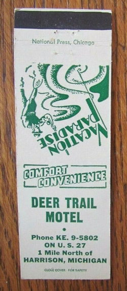 Deer Trail Motel - Matchbook (newer photo)